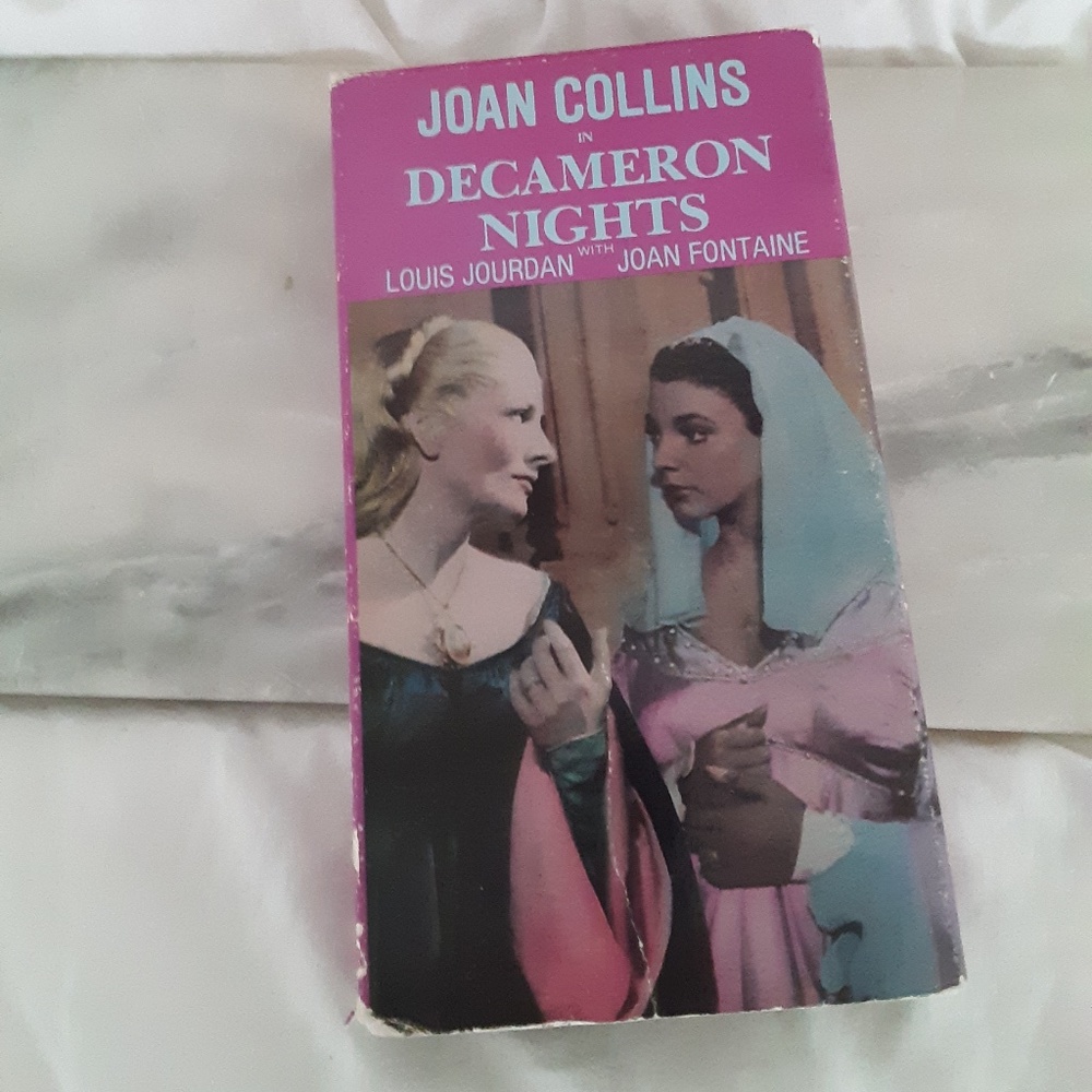 Vintage  Good Times VHS Tape Movie Decameron Nights Joan Crawford